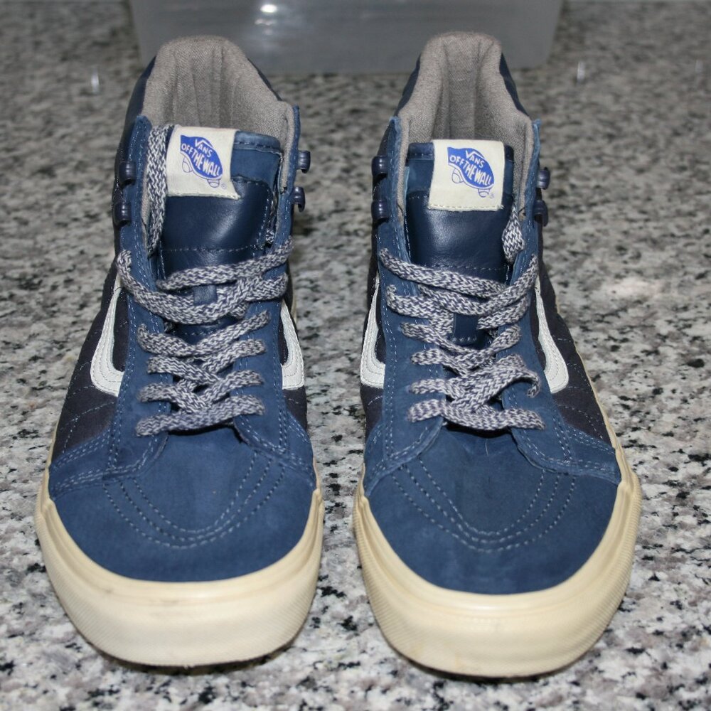 Vans Hightop Blue Shoes